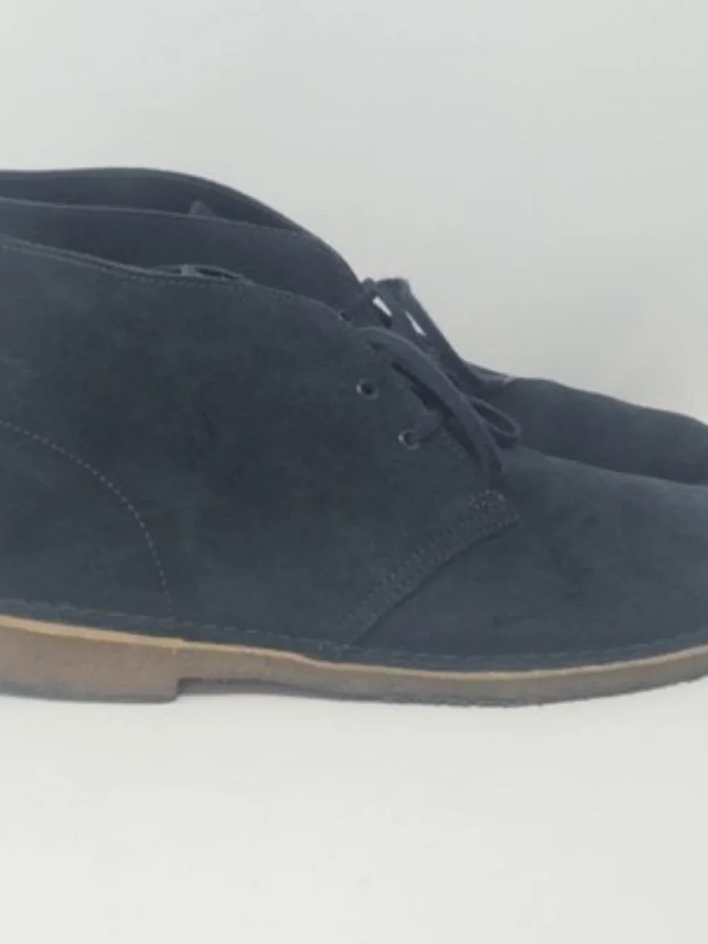 Clarks Originals Charles F Stead Navy Suede Desert Boots Chukka 12M
